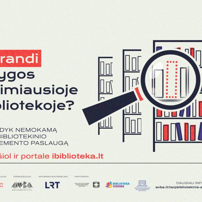 Tarpbibliotekinio abonemento (TBA) paslauga – jau ir portale ibiblioteka.lt
