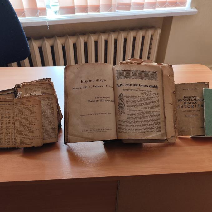 Knygnešio diena Liolių bibliotekoje