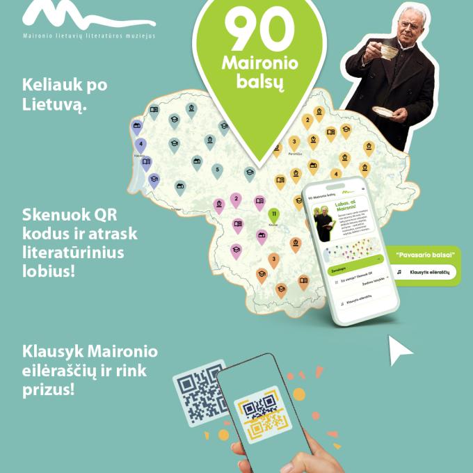 STARTUOJA PROJEKTAS „90 MAIRONIO BALSŲ“!  TIKRA. GYVA. TAVO. 