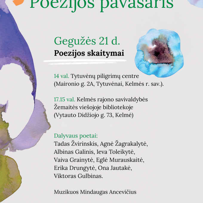 Tarptautinis poezijos festivalis „Poezijos pavasaris“